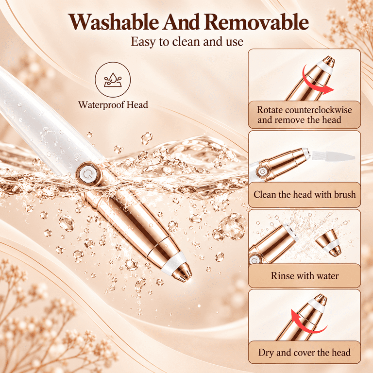 Taylarm Facial Hair Remover for Women with LED Light photo 5