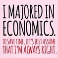 thumbnail image 3 of CafePress - Majored In Economics T Shirt - Light T-Shirt Kids XS-XL, 3 of 4