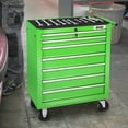 thumbnail image 7 of DNA Motoring TOOLS-00399 7 Drawers Garage Warehouse Workshop Rolling Tool Cabinet Chest With Top Antiskip Mat+Swivel Casters, 7 of 7
