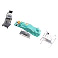thumbnail image 4 of mmirethe Authentic 1 64 Figures Model Resin Accessories for Creative Play Landscape Style B 5Set, 4 of 6