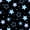 Black Blue, variant on Manfei Twinkling Stars Print Queen Comforter Set,Celestial Theme Comforter Sets Queen,Green White,Reversible,3-Piece,1 Comforter and 2 Pillowcases