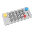 thumbnail image 2 of Small Keyboard with 3.5mm Headphone Jack Rechargeable Portable Electronic Music Organ Piano Toy with Stickers for Kids, 2 of 4