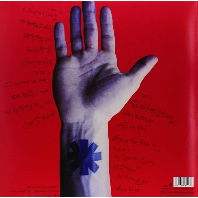 Red hot chili peppers vinyl offers new EXCLUSIVE BLOOD SUGAR MAGIK& Californication