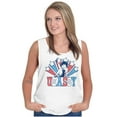 thumbnail image 4 of Betty Boop Retro Cartoon US Sassy Women Plus Size Tank Top Brisco Brands 3X, 4 of 5