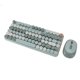 thumbnail image 1 of Combo de Ratón y Teclado Inalámbrico, Combo de Ratón y Teclado Inalámbrico Silencioso de 2.4g con 3 dpi Ajustables, Combo de Ratón y Teclado PC PC PARA, 1 of 7
