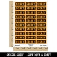 thumbnail image 2 of Secret Reversed Sticker Set - Orange - Gloss Finish - 1.75" Medium, 2 of 7