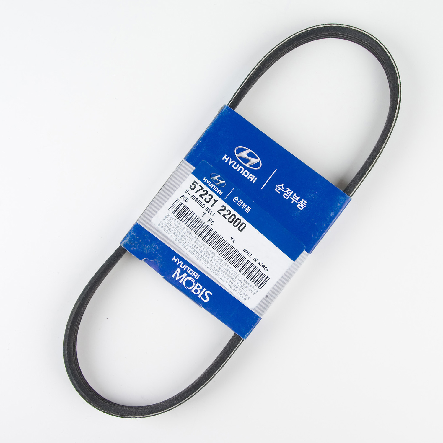 Genuine OEM Hyundai Kia V Ribbed Belt Part# 57231 22000 Genuine OEM ...
