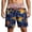 Multicolour-M, variant on Briefs Board Shorts Funny Swim Trunks for Men Boardshorts 3d Graphic Hawaii Beach Shorts Summer Fun Gift