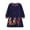 WMS237835, variant on HILEELANG Little Girls Long Sleeved Dresses Christmas Winter Cotton Casual Cute Navy Rabbit Cartoon Pattern Dress 6Years