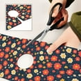 thumbnail image 6 of Yayeee Faucet Mat for Kitchen Sink 30" Diatomite Long Splash Guard Pad, Red Floral, 2 Pack, 6 of 7