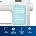 thumbnail image 3 of Brother CP60X Computerized Sewing Machine, 60 Built-in Stitches, 5300A Hard Plastic Storage and Carry Case, SASC706 6-Piece Pacesetter Sewing Thread Included, 3 of 3