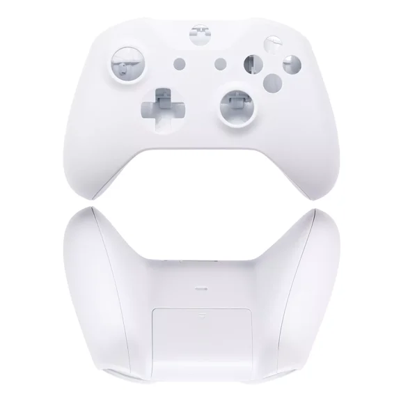 Compatible Xbox One S Controller Top & Bottom Shells (White) - Xbox One S