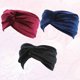 thumbnail image 2 of 3 Pcs Black Hijab Women Xmas Gift Womens Headbands Ear Warmer Headband Hair Ties Women Bandanas Women, 2 of 3