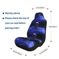 thumbnail image 5 of Salouo Steel Skull Pattern Car Seat Covers,Universal Car Seat Protectors Easy to Install Car Cover Car Accessories Auto/rucks/Van/SUV-2 PCS, 5 of 9