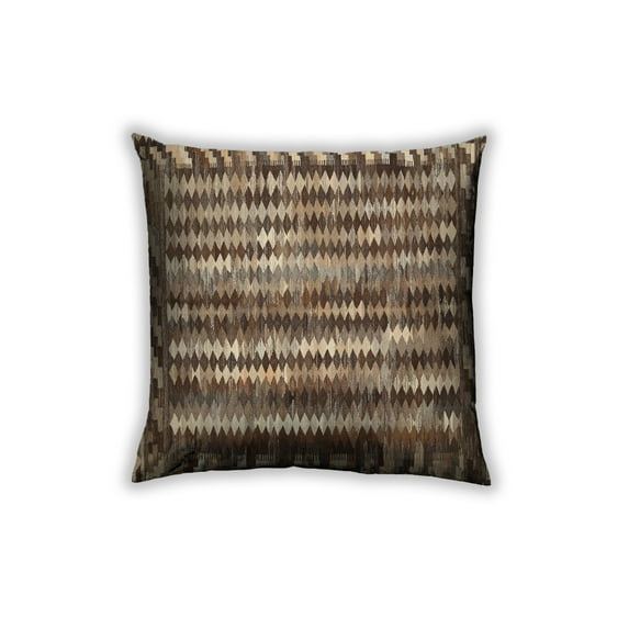 Ahgly Company Outdoor Square Contemporary Throw Pillow, 18 inch by 18 inch