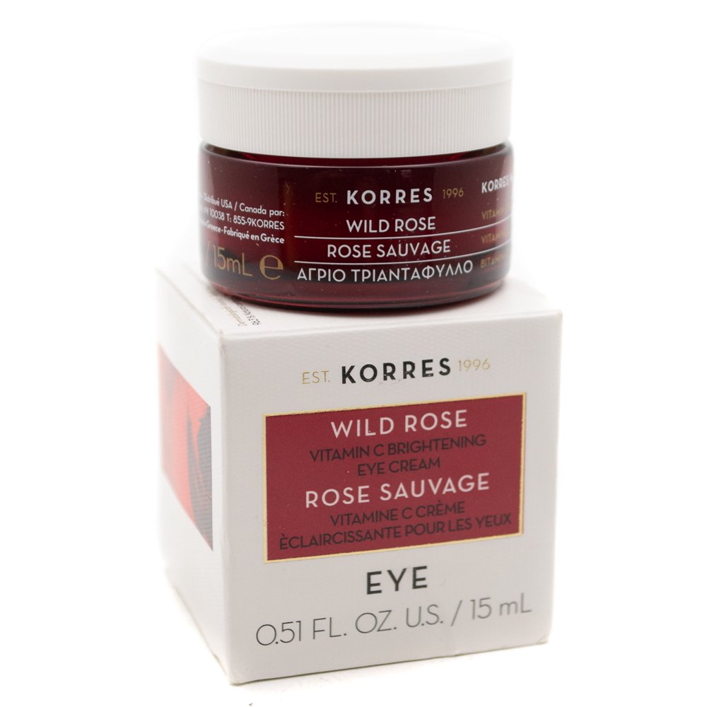KORRES Wild Rose Vitamin C I Brightening Eye Cream .51 fl oz Walmart