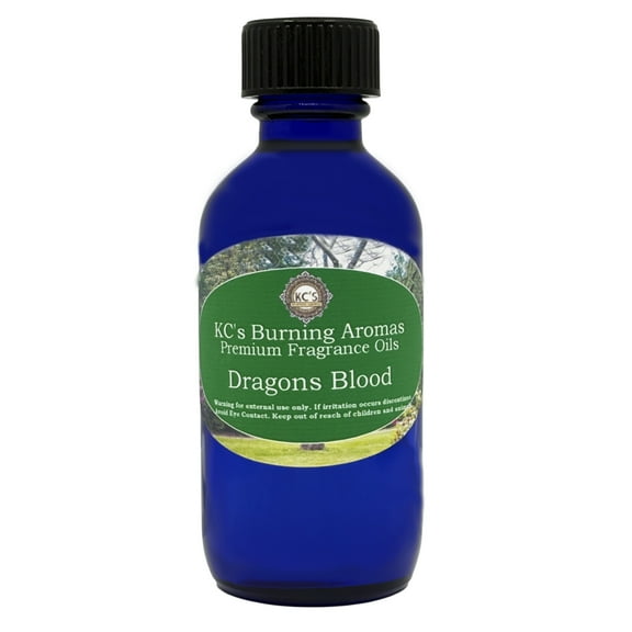 KC's Home Fragrances & Crystals Premium Fragrance Oil, Dragons Blood, 2 fl oz
