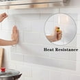 thumbnail image 2 of Clear Wall Protector Contact Paper Self Adhesive Oil Proof Waterproof Sticker Kitchen Backsplash Wall Protector Vinyl Film Removable Heat Resistant Transparent Wallpaper for Cupboard Furniture Doors, 2 of 6