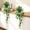 Green, variant on Fake Hanging Plants with Pots - Realistic Artificial Plant for Indoor Outdoor, 33In Silk Fake Potted Plants, 2PC Faux Ivy Vine for Shelf Tabletop Office Decor, Dark Green