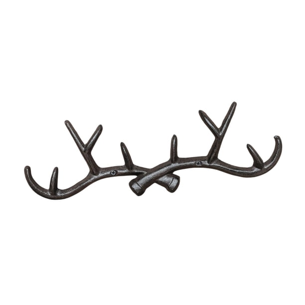 Perchero de Pared Soledad Gancho Decorativo de Metal Estilo Rústico para Ropa