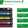 thumbnail image 2 of Cartucho de tóner GREENSKY compatible para HP 125A, paquete de 4, 2 of 6
