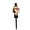 #08_ Tree Snowman Stake, variant on LOWLHOME Halloween Soul Harvester Animated Garden Light, Solar Powered Grim Reaper Yard Stake with Flowing Blue LED Ghost Effect, Waterproof Decor for Lawn and Haunted Graveyard
