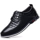 thumbnail image 4 of Zapatos de hombre de gran tamaño, de alta calidad, de cuero, informales, ligeros y de moda, con cordones, para las cuatro estaciones, 4 of 5