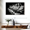 thumbnail image 3 of Elephant Stock Ice Hockey Skates Wall Art - Horizontal Canvas Wall Art - Living Room Wall Decor - Sports Canvas - Black And Gray Decor - 39" x 26", 3 of 8
