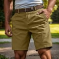 thumbnail image 2 of PIMSSY Men Shorts Versatile Casual Shorts For Summer Solid Color Easywear Comfort Breathable Lightweight For Everyday Leisure Outdoor Male Stylish Bottoms, 2 of 5