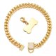 thumbnail image 2 of Collar De Cadena De Oro Para Perro Con Hebilla Segura Con Pi, 2 of 6
