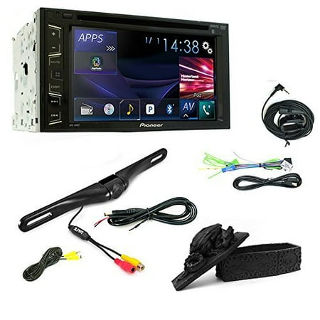 PIONEER STEREO AVH-280BT TOUCHSCREEN USB DVD CD CAR BLUETOOTH STEREO +Universal Rear View Night Vision Backup Camera + Free Trinket (Best Pioneer Touch Screen Car Stereo)