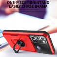 thumbnail image 5 of Phone Case for Samsung Galaxy S23 Plus 5G Cover Credit Slim Ring Card Holder Stand Cell Accessories S23+5G S23plus 23S + S 23 23+ S23P GS23 Women Men Red, 5 of 8