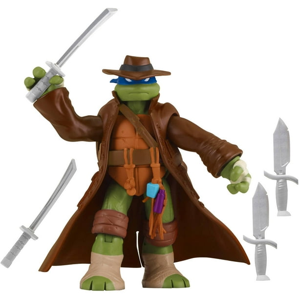 nickelodeon teenage mutant ninja turtles set of 4 basic action figures leonardo