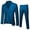 Blue, variant on Boys Formal Suit Blazer Waistcoat Pants Wedding Party Outfits, Sizes 17-18Y