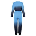 thumbnail image 4 of successthop Two Piece Sweatsuit Sets for Women Gradient Crewneck Long Sleeve Shirts and Jogger Sweatpants Trendy Fashion Outfits Activewear Tracksuit Jogging Suits Sweatsuits, 4 of 5
