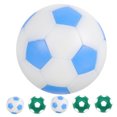 thumbnail image 3 of unbranded 6 Pcs Mini Ballons de Soccer de Table Forme Ronde Matériau Plastique Accessoire de Jeu de Soccer de Bureau, 3 of 7
