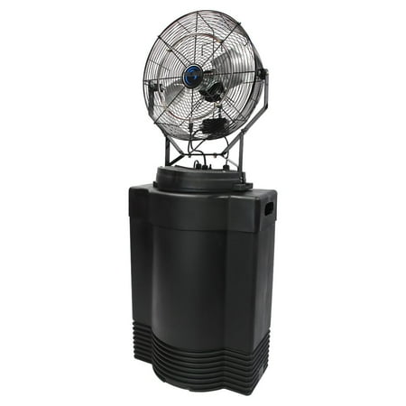

Premium Misting Fan w/ Standalone Tank Swamp Cooler for Commercial Residential Athletic (40 Gallon Mid Pressure)