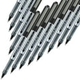 thumbnail image 3 of Uniball Eye Micro 0.5mm UB-150 Black Ink Roller Ball Pen Pack of 12 Pieces, 3 of 5