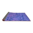 thumbnail image 2 of Ahgly Company Indoor Round Abstract Purple Modern Area Rugs, 7' Round, 2 of 4