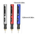 thumbnail image 4 of Tignapoo Compact Electric Engraving Pen with Adjustable Speeds for Precision Grinding and Polishing - Silver, 4 of 6
