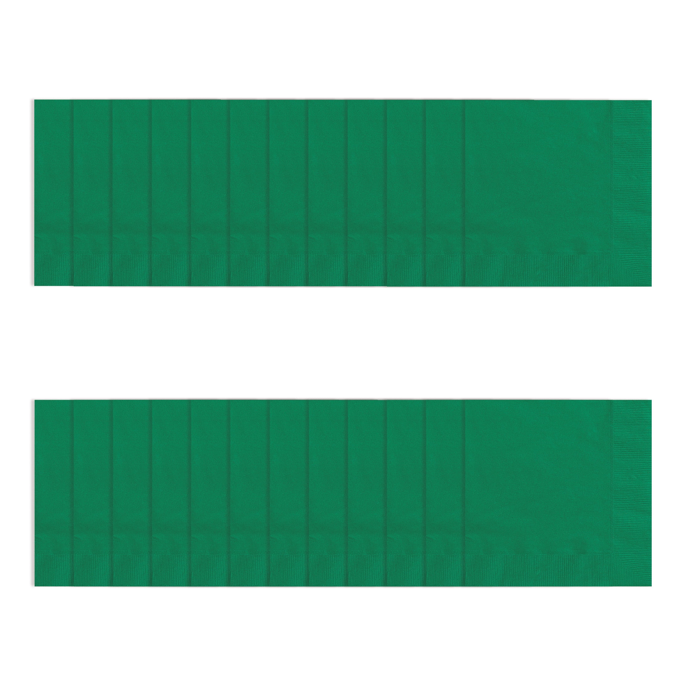 24CT 6.5IN x 6.5IN Green Disposable Paper Napkins by Way To Celebrate