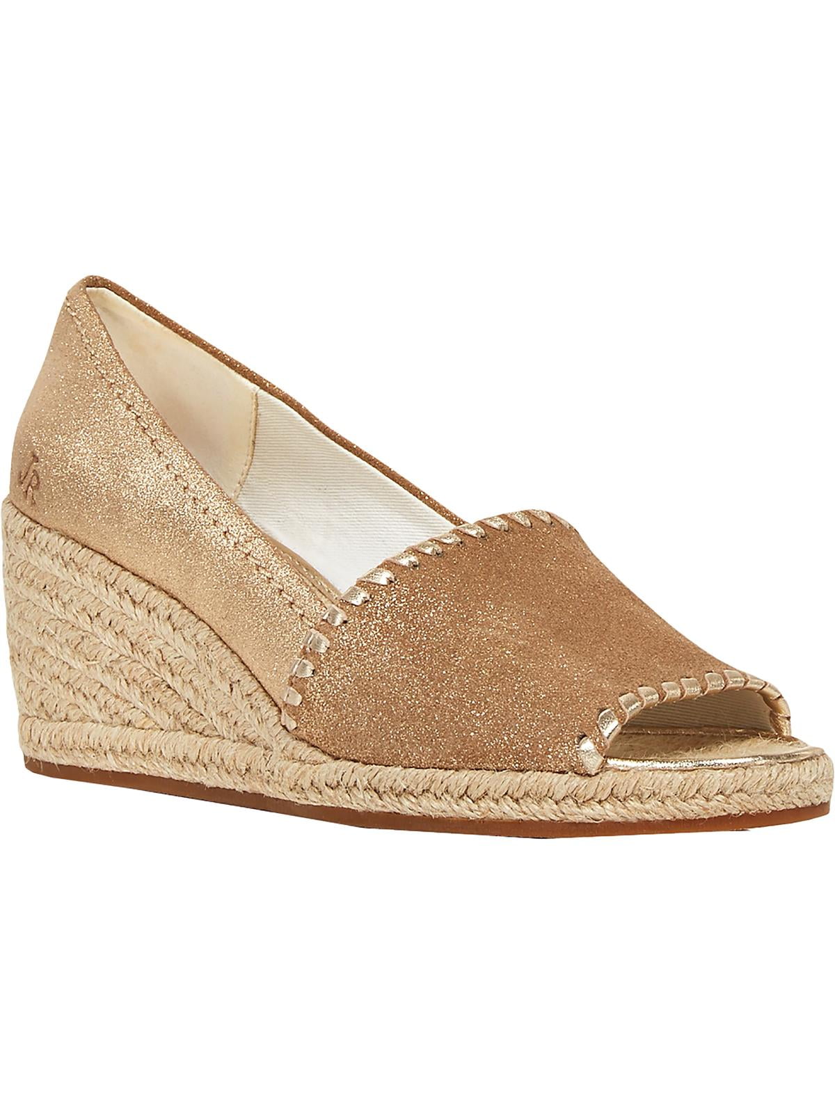 jack rogers wedges gold