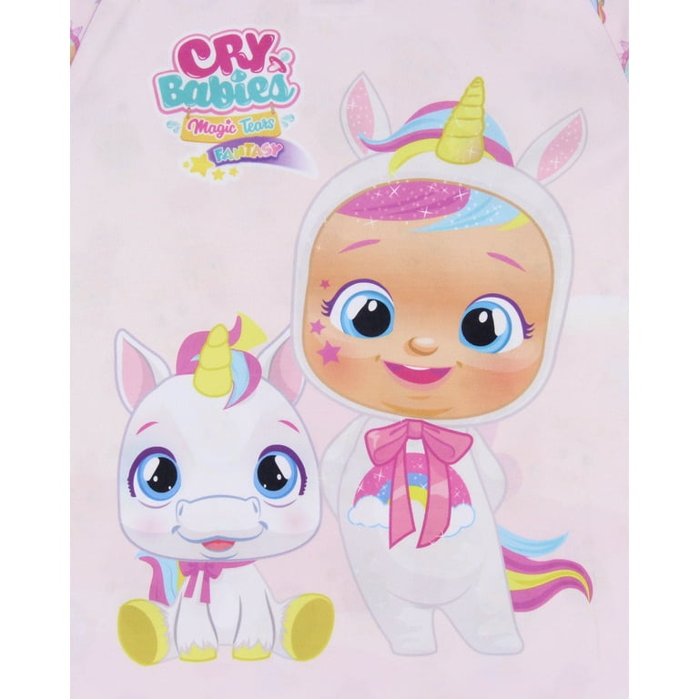 Cry Babies Magic Tears Girls' Show Unicorn Sleep Pajama Dress