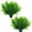 Bamboo Grass / 6pcs, variant on ZOELNIC 6pcs Artificial Phoenix Grass, Plastic Shrubs Greenery Grass Simulation Fake Bushes Plants Outdoor Indoor Home Garden Veranda Parterre Table Arrangements Decoration
