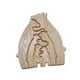 thumbnail image 2 of Adorno de escritorio del rompecabezas del arte de la familia del oso, decoración del hogar, esculturas de madera del rompecabezas del oso, 2 of 9