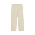 thumbnail image 5 of Tungbrin Girls Cargo Sweatpants Kids Drawstring High Waist Straight Leg Joggers Outdoors Hiking Pants with Multi Pockets, 5 of 9