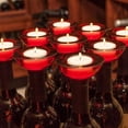 thumbnail image 3 of Eastland Chunky Tealight Candle Holder Red Set of 12, 3 of 3