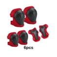 thumbnail image 4 of Guardoinrt Kids Protected With Knee Pads Elbow Pads And Wrist Guard Set Sports Protection Durable Construction Red, 4 of 6