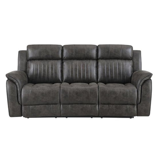 Global Furniture Transitional Reclining Sofa