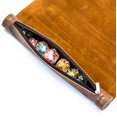 thumbnail image 2 of Tapis de dés en Cuir et Sac pour Dungeons & Dragons, 2 of 4